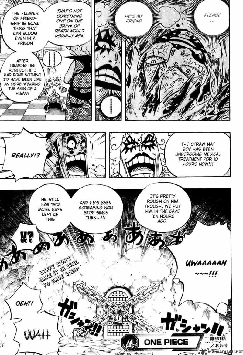 One Piece Zinmanga X Chapter 537 Page 17