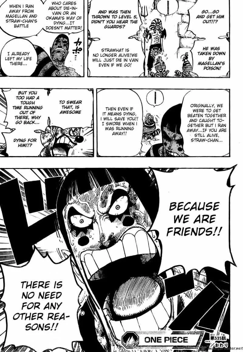 One Piece Zinmanga X Chapter 535 Page 20