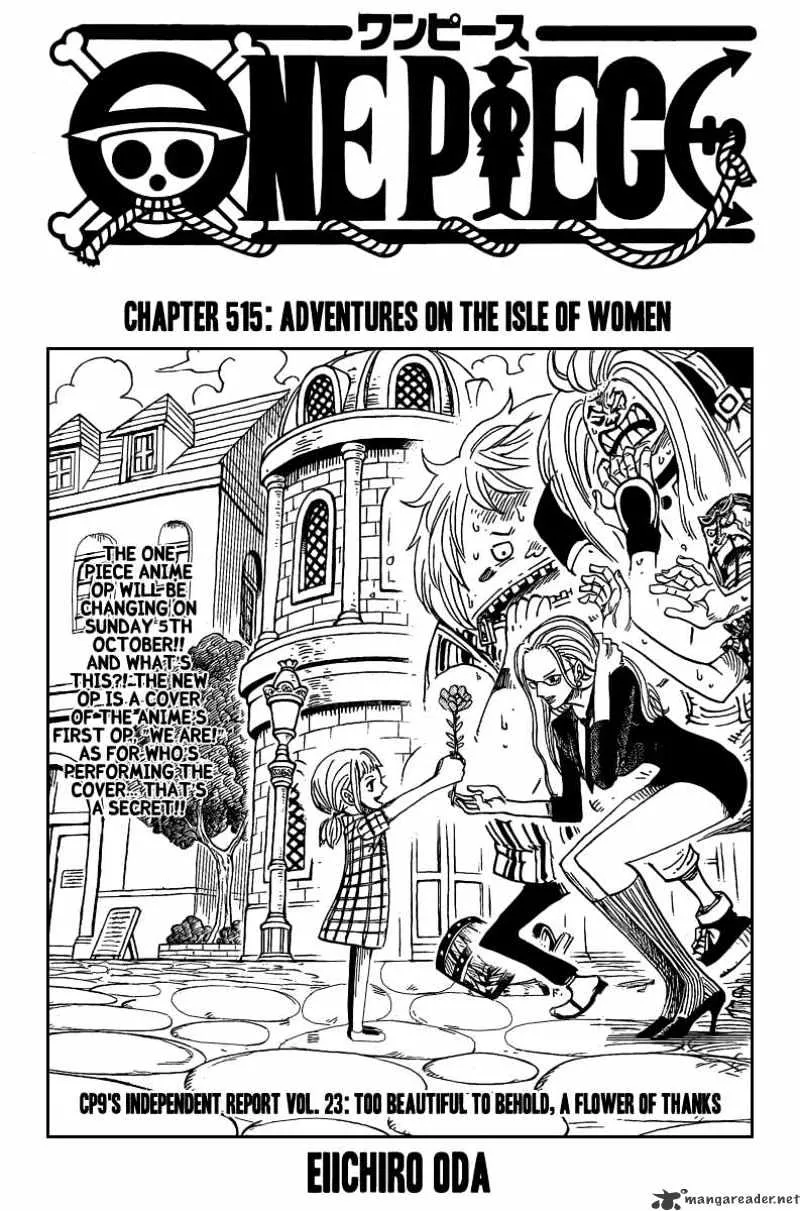 One Piece Zinmanga X Chapter 515 Page 1