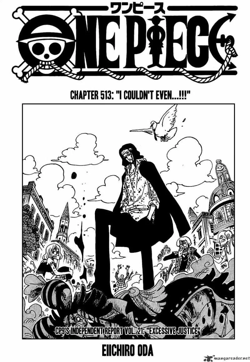 One Piece Zinmanga X Chapter 513 Page 1