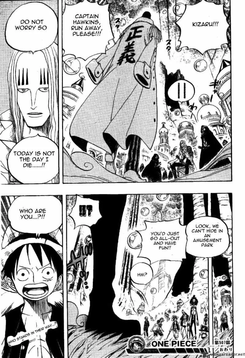 One Piece Zinmanga X Chapter 507 Page 19