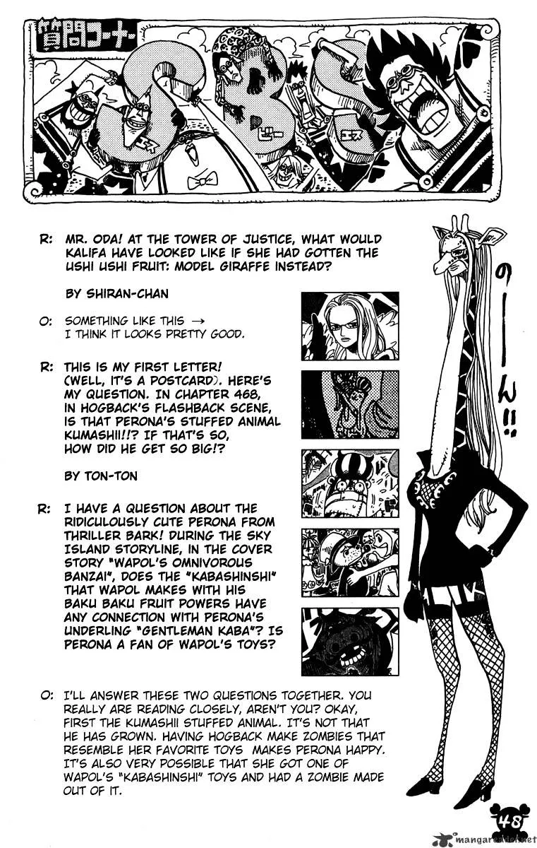 One Piece Zinmanga X Chapter 472 Page 18