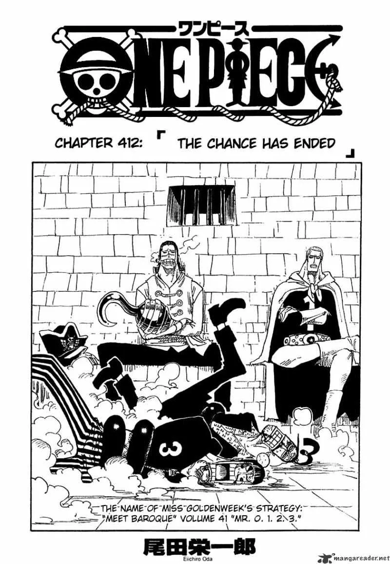 One Piece Zinmanga X Chapter 412 Page 1