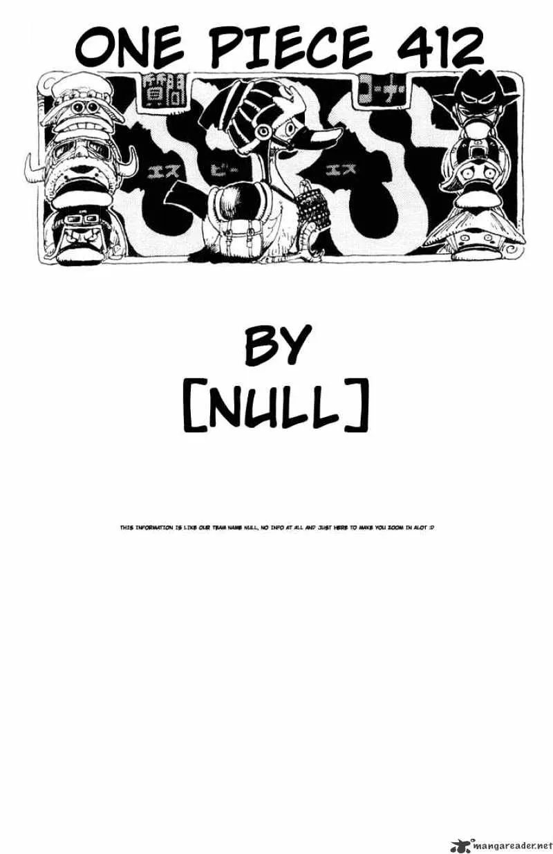 One Piece Zinmanga X Chapter 412 Page 19