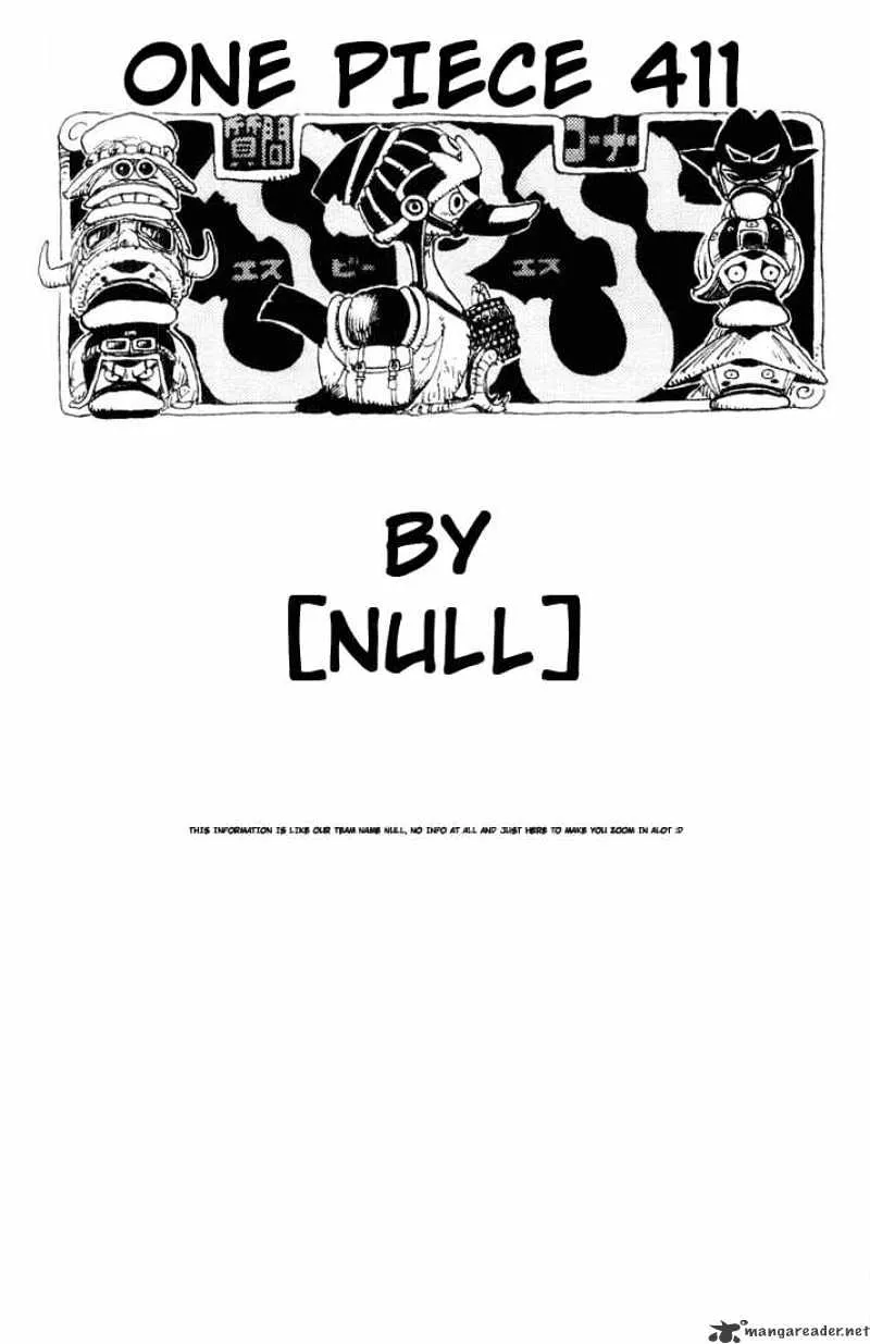 One Piece Zinmanga X Chapter 411 Page 18