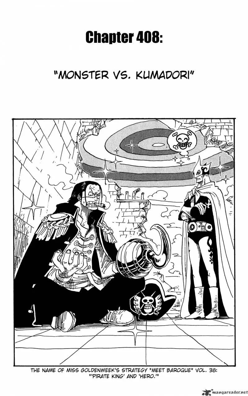 One Piece Zinmanga X Chapter 408 Page 1