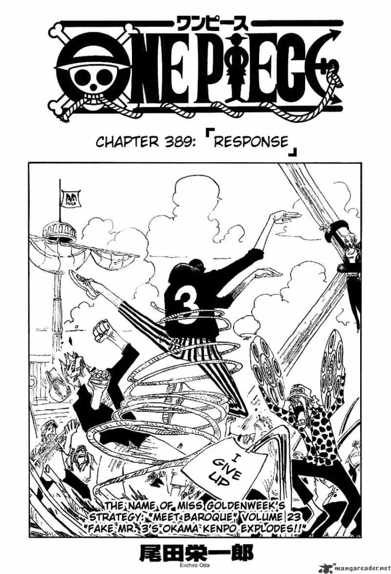 One Piece Zinmanga X Chapter 389 Page 1