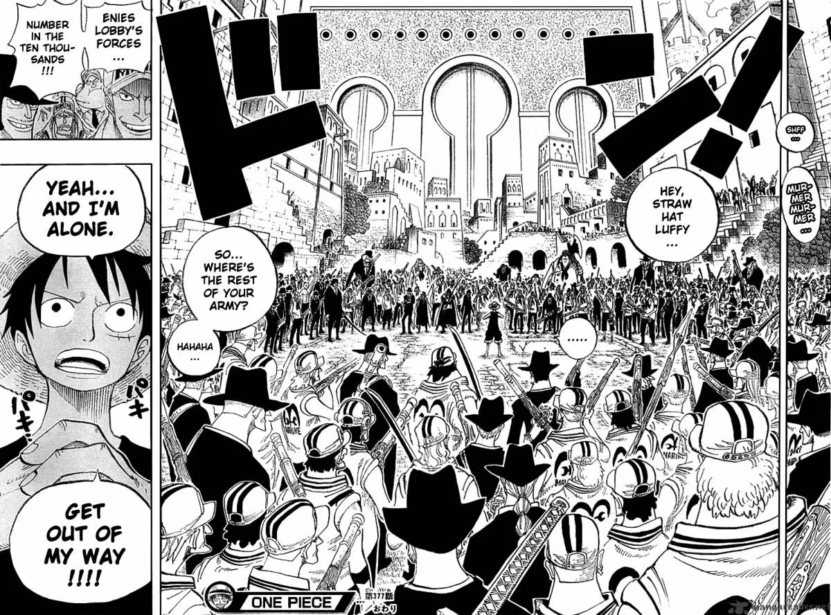 One Piece Zinmanga X Chapter 377 Page 16