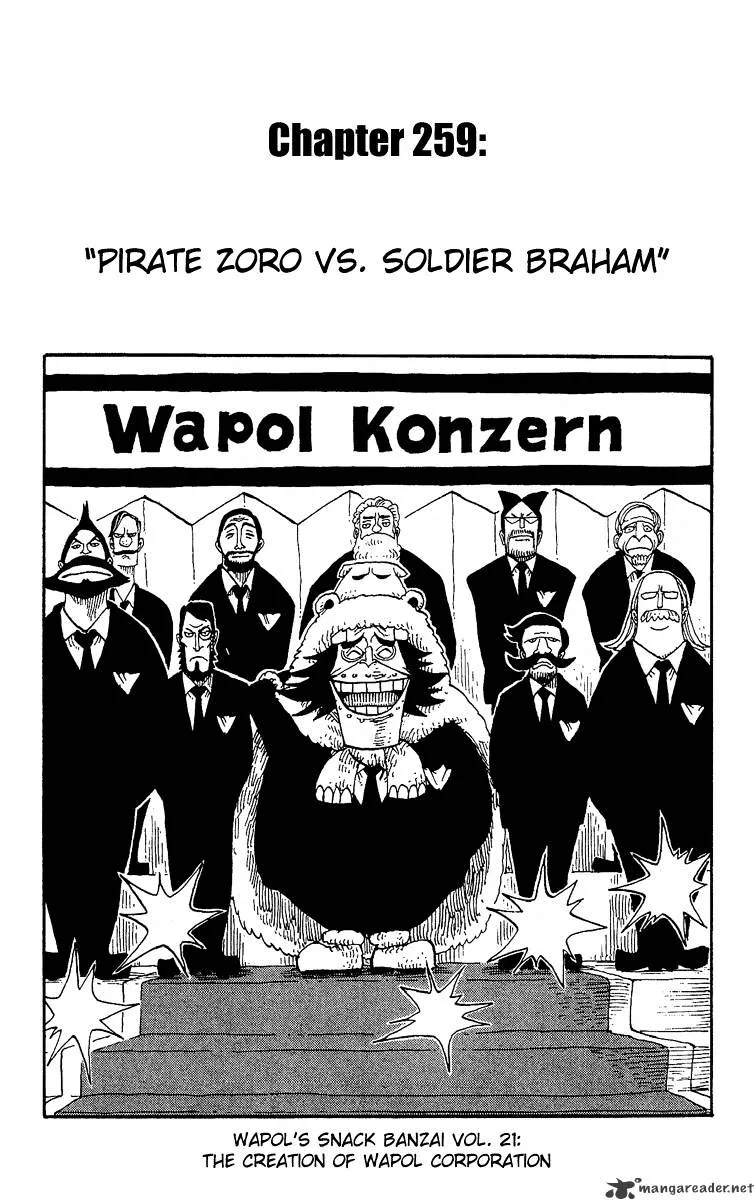 One Piece Zinmanga X Chapter 259 Page 1