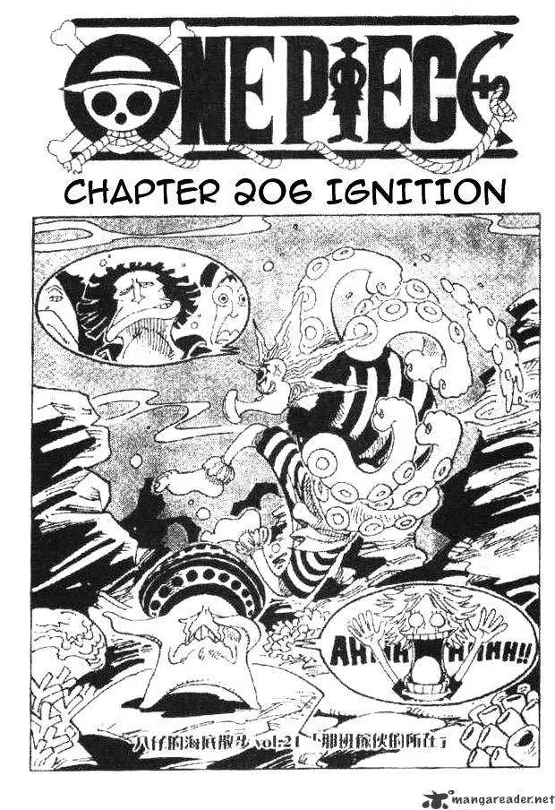 One Piece Zinmanga X Chapter 206 Page 1