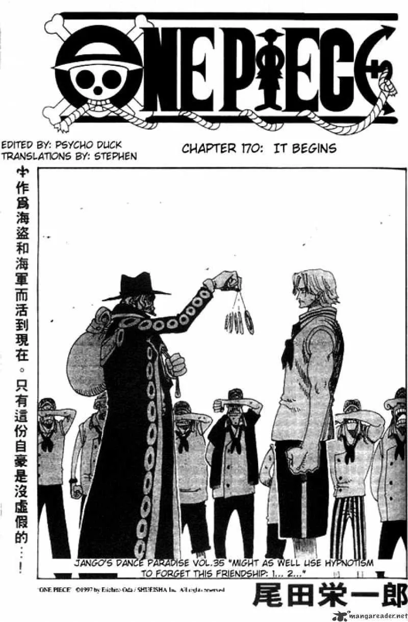 One Piece Zinmanga X Chapter 170 Page 1