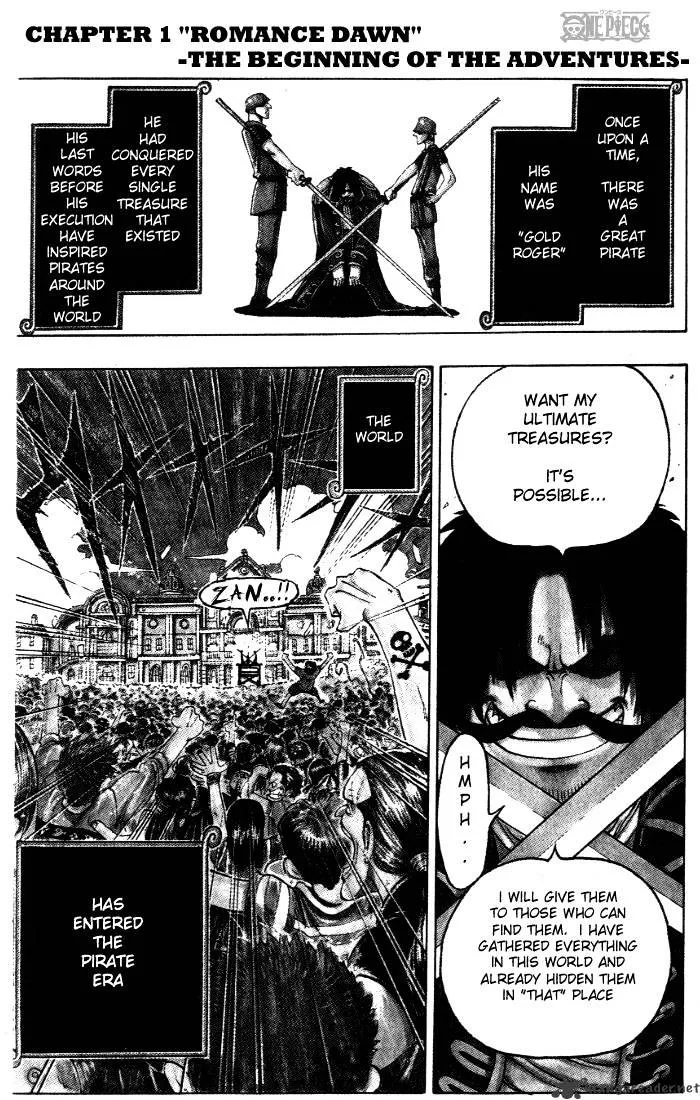 One Piece Zinmanga X Chapter 1 Page 4