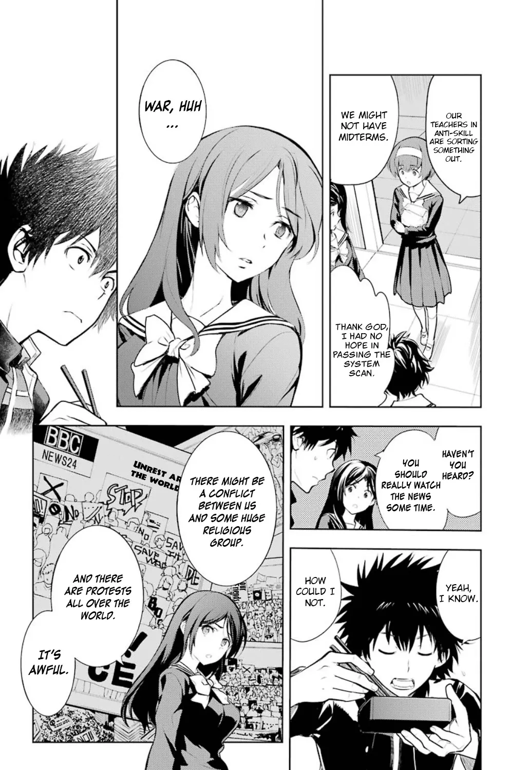 To Aru Majutsu No Kinsho Mokuroku Zinmanga X Chapter 116 Page 35