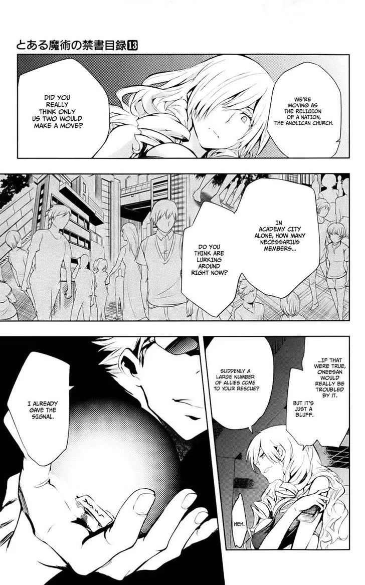 To Aru Majutsu No Kinsho Mokuroku Zinmanga X Chapter 77 Page 14