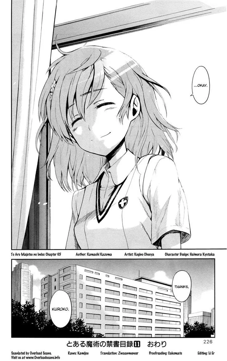To Aru Majutsu No Kinsho Mokuroku Zinmanga X Chapter 65 Page 16