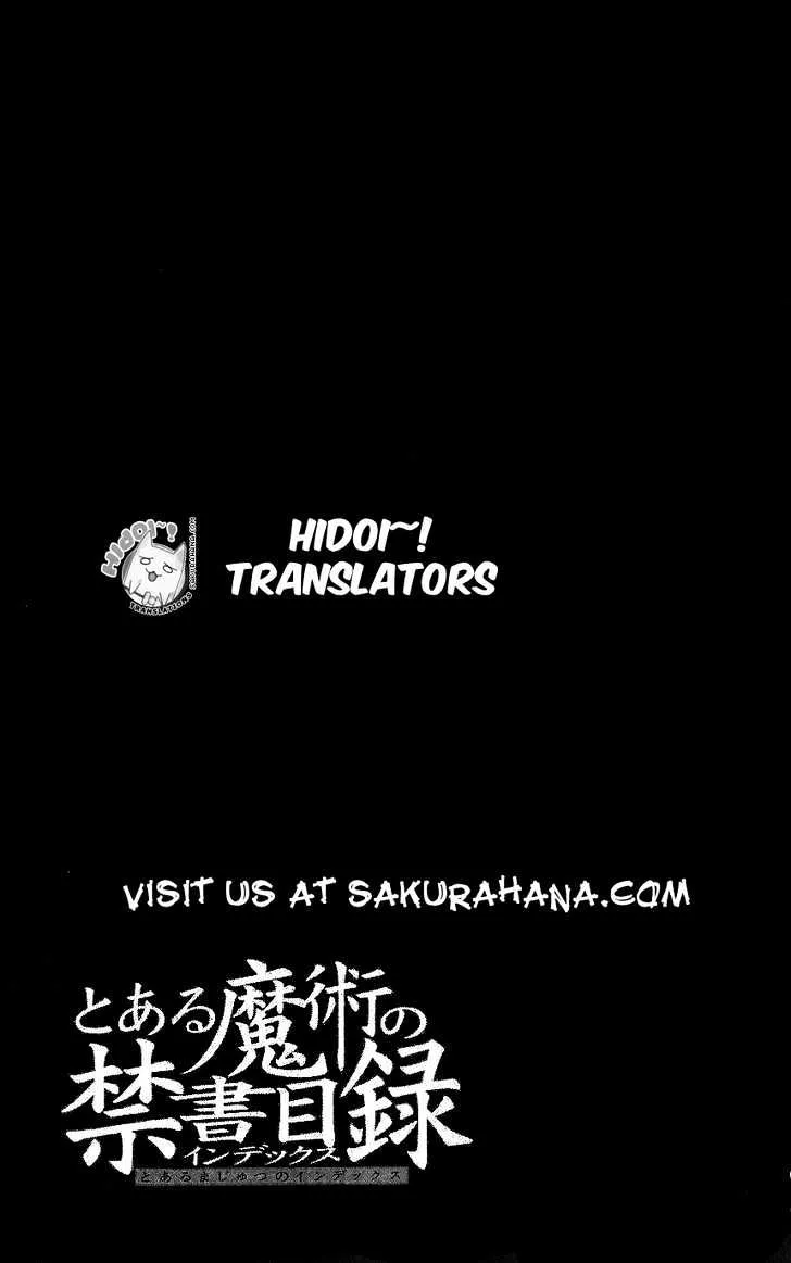 To Aru Majutsu No Kinsho Mokuroku Zinmanga X Chapter 3 Page 34