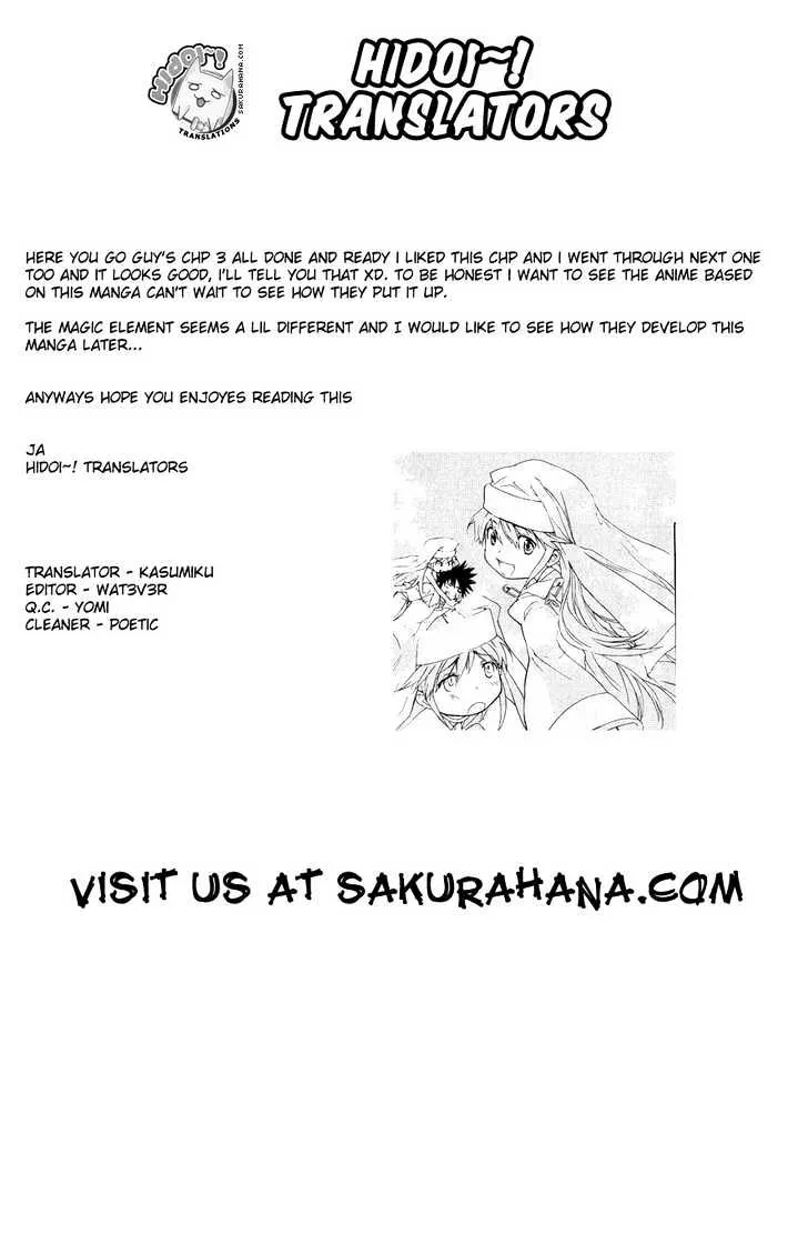 To Aru Majutsu No Kinsho Mokuroku Zinmanga X Chapter 3 Page 35