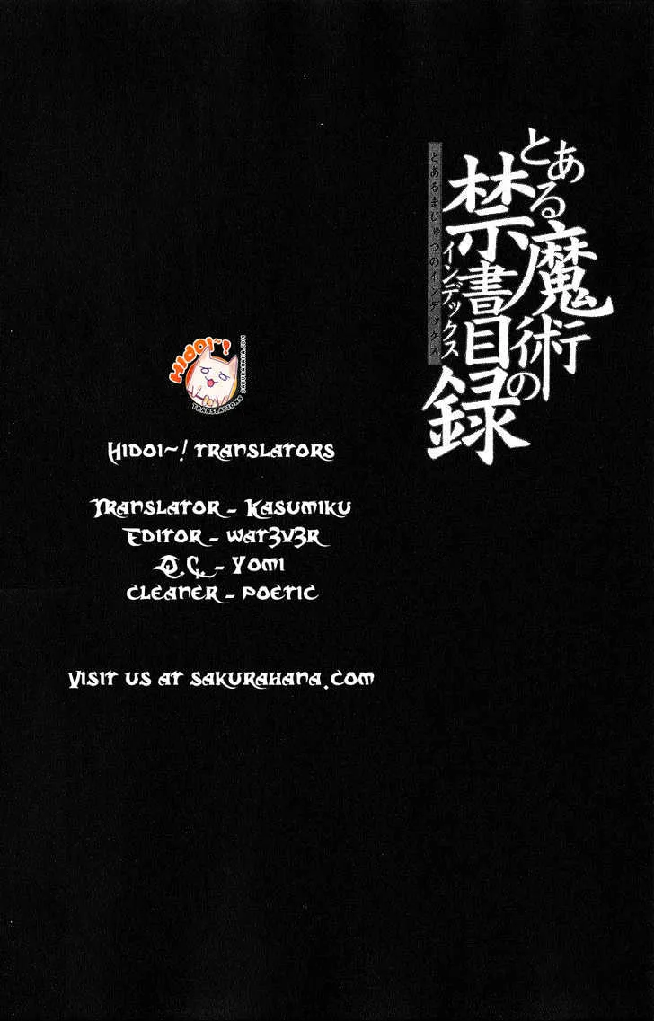 To Aru Majutsu No Kinsho Mokuroku Zinmanga X Chapter 2 Page 1