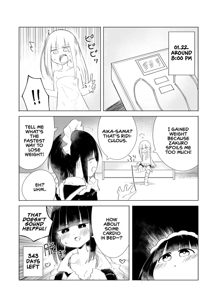 1-Nen Inai ni Ojousama o Kouryaku Suru Maid no Ohanashi Zinmanga X Chapter 22 Page 1