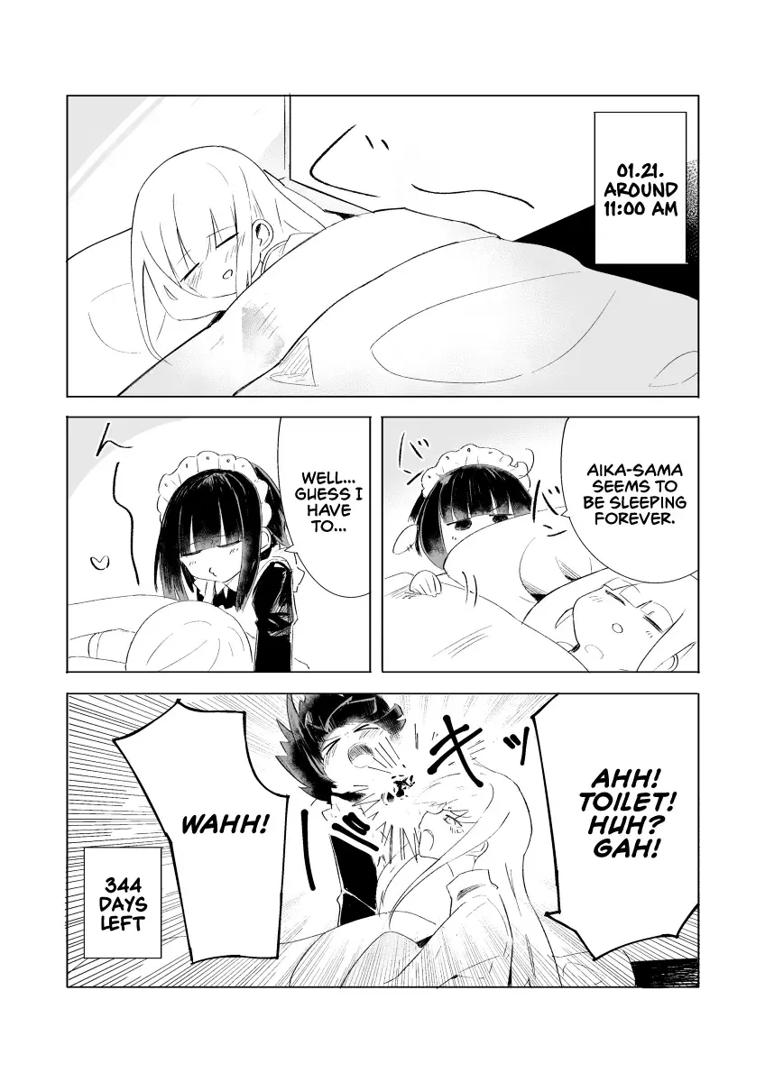 1-Nen Inai ni Ojousama o Kouryaku Suru Maid no Ohanashi Zinmanga X Chapter 21 Page 1