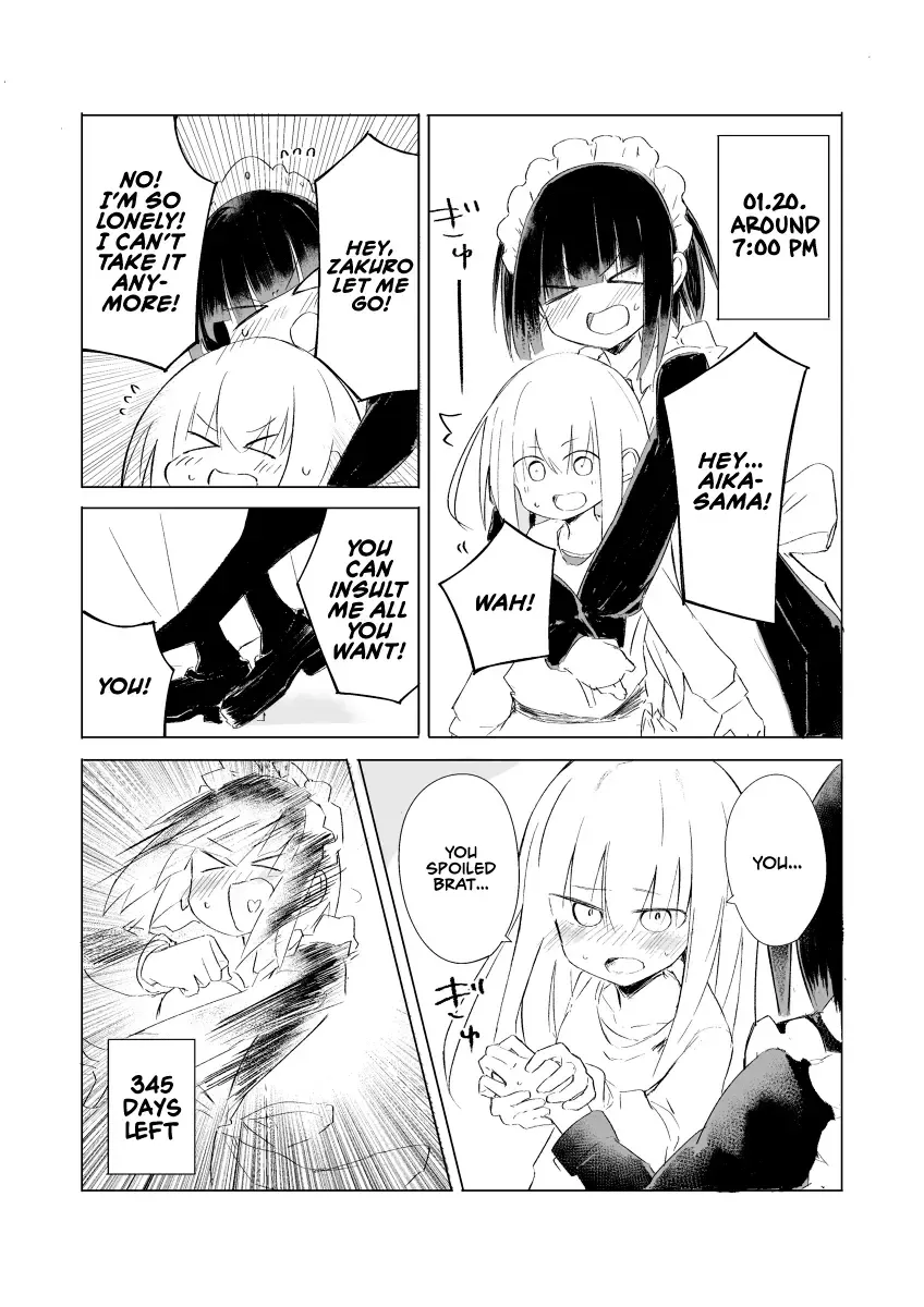 1-Nen Inai ni Ojousama o Kouryaku Suru Maid no Ohanashi Zinmanga X Chapter 20 Page 1