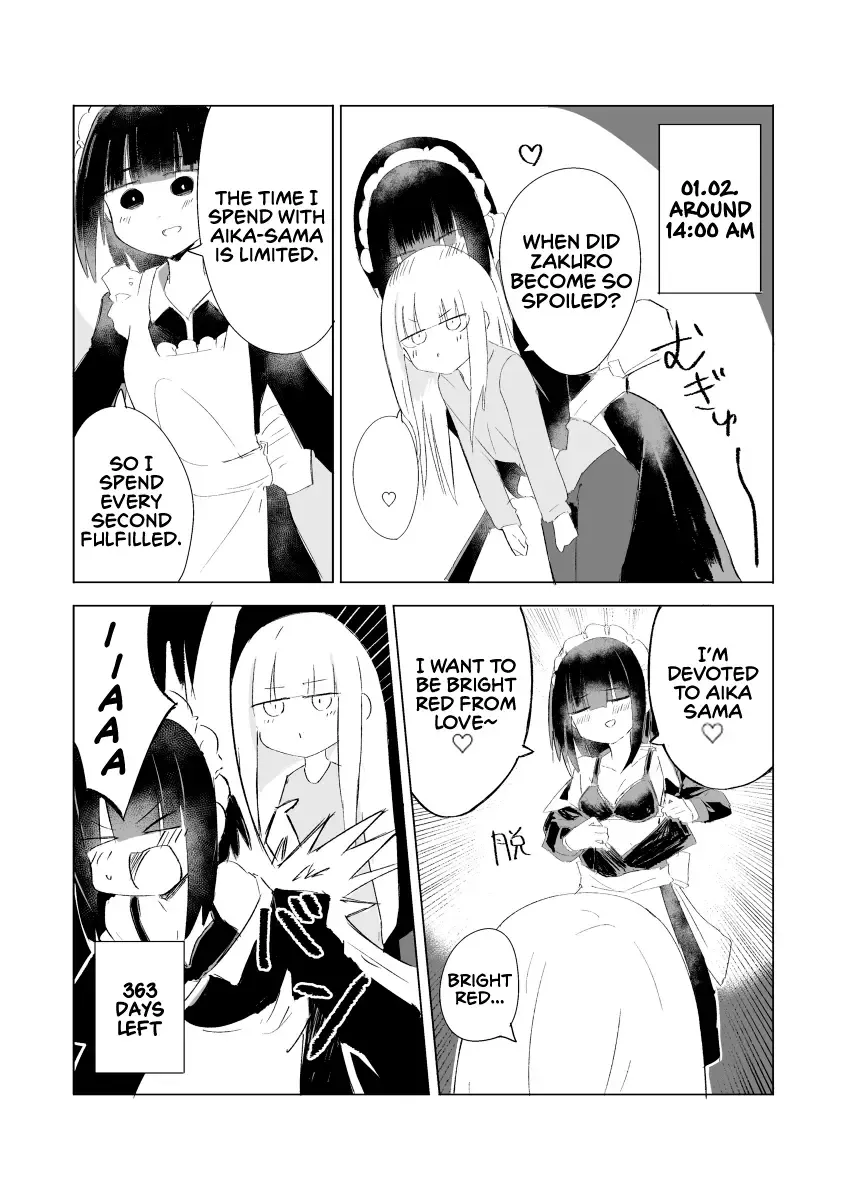 1-Nen Inai ni Ojousama o Kouryaku Suru Maid no Ohanashi Zinmanga X Chapter 2 Page 1