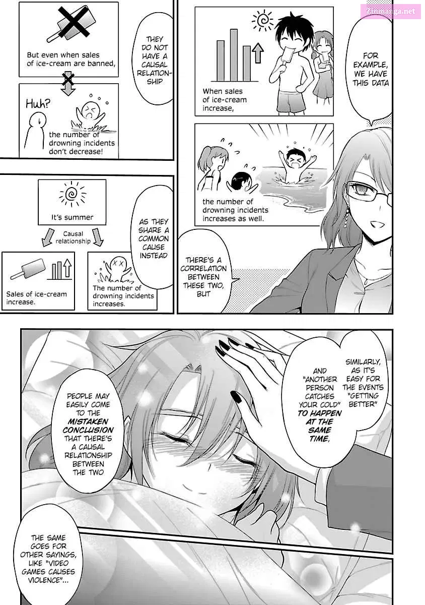 Rikei ga Koi ni Ochita no de Shoumei shitemita. Zinmanga X Chapter 34.5 Page 7