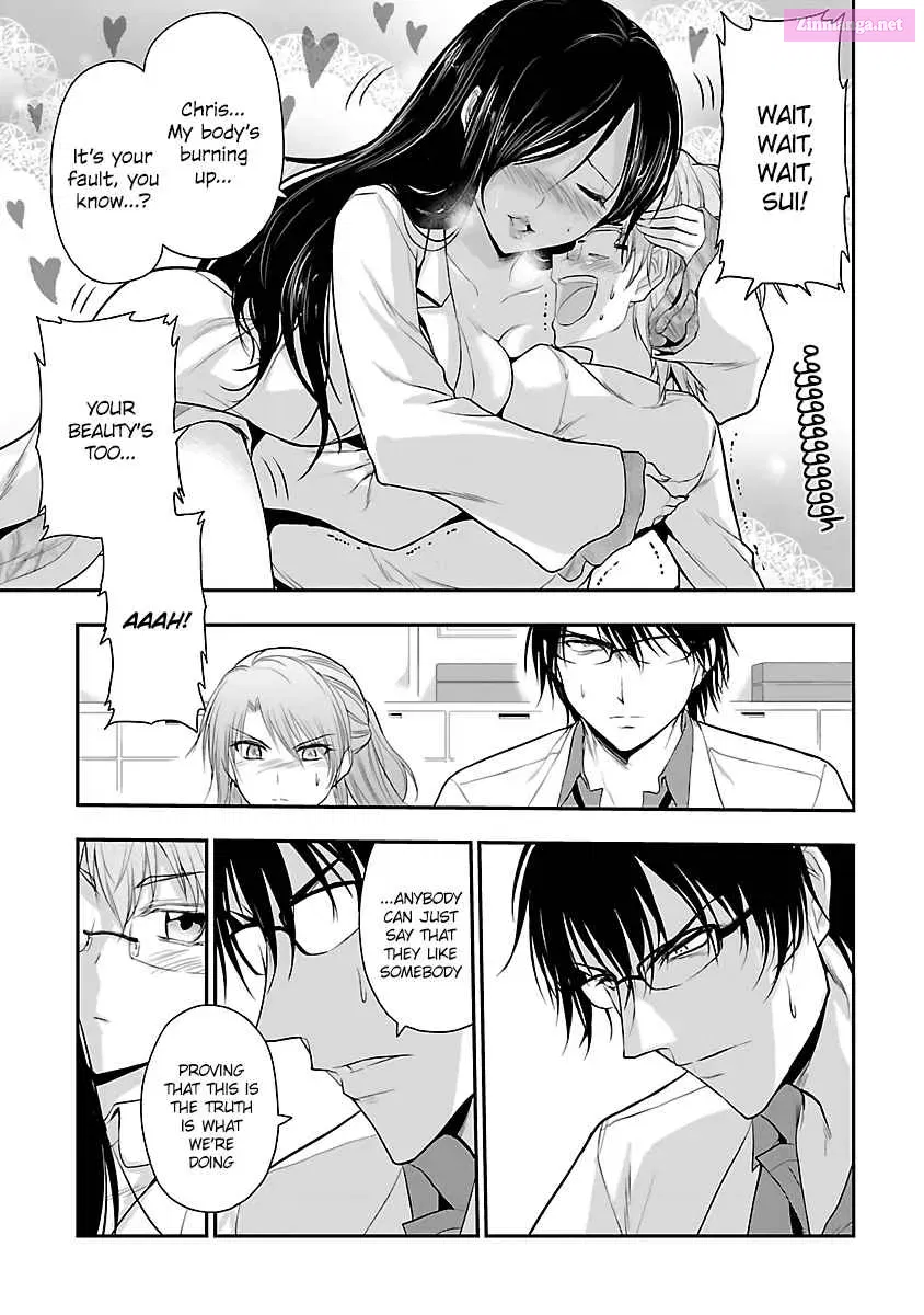 Rikei ga Koi ni Ochita no de Shoumei shitemita. Zinmanga X Chapter 34 Page 15