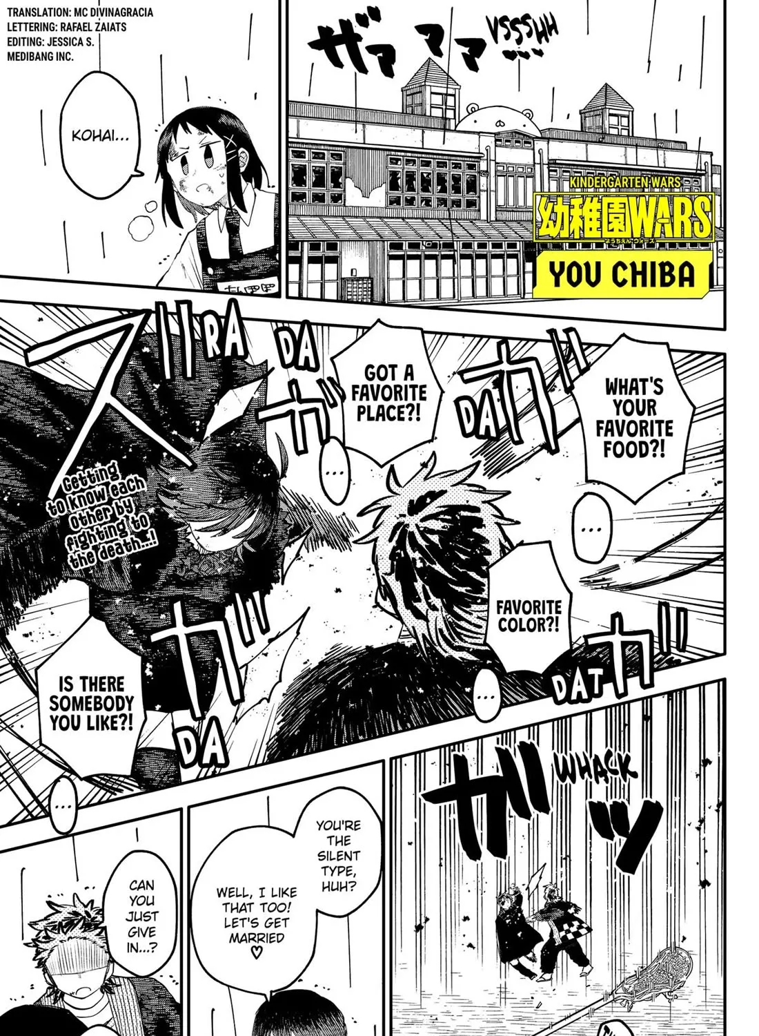 Kindergarten Wars Zinmanga X Chapter 102 Page 1