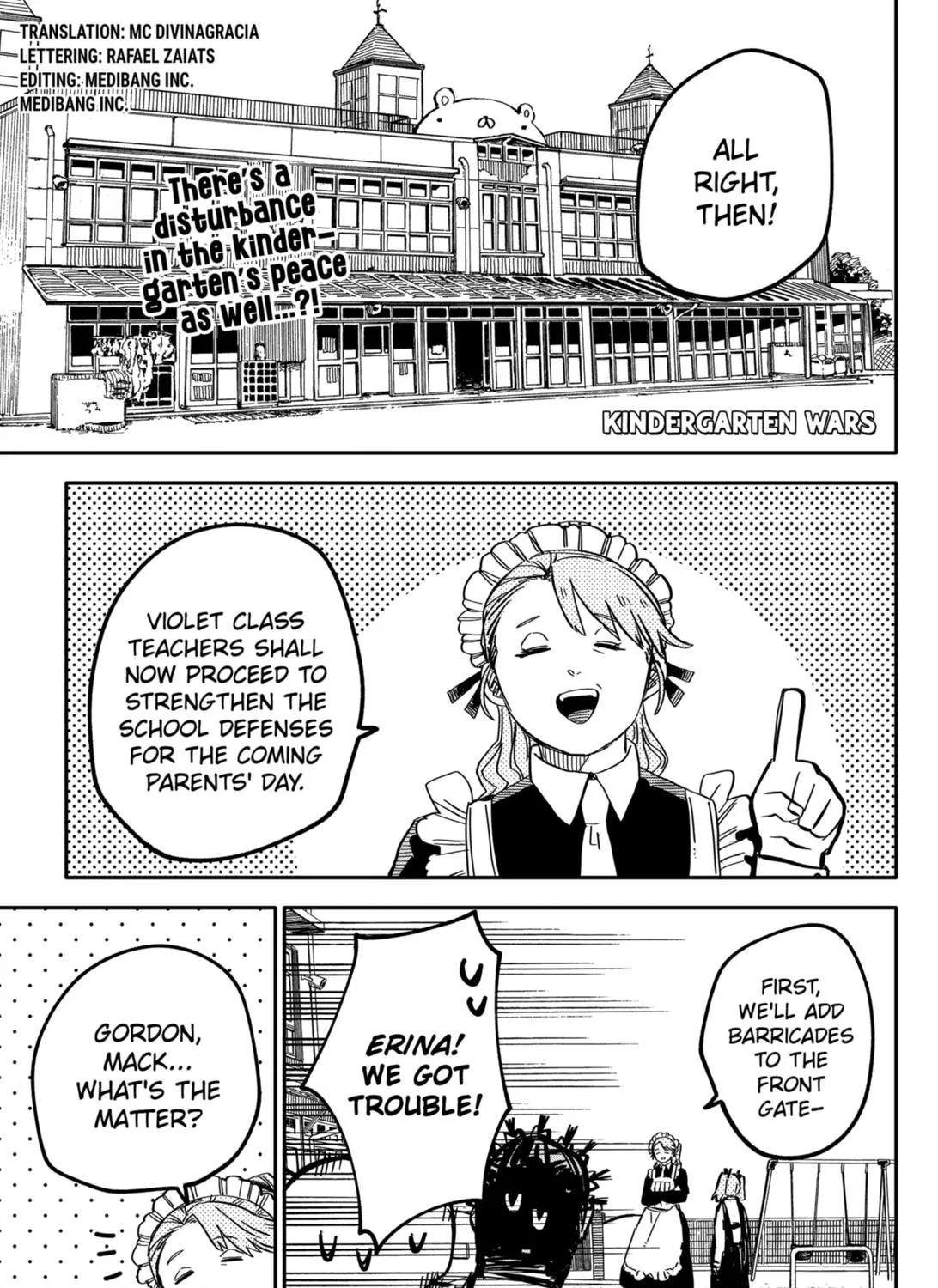Kindergarten Wars Zinmanga X Chapter 28 Page 1