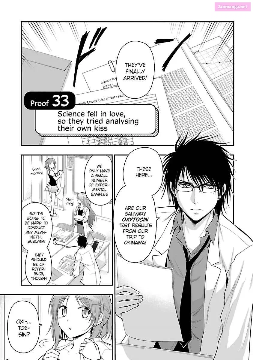 Rikei ga Koi ni Ochita no de Shoumei shitemita. Zinmanga X Chapter 33 Page 3