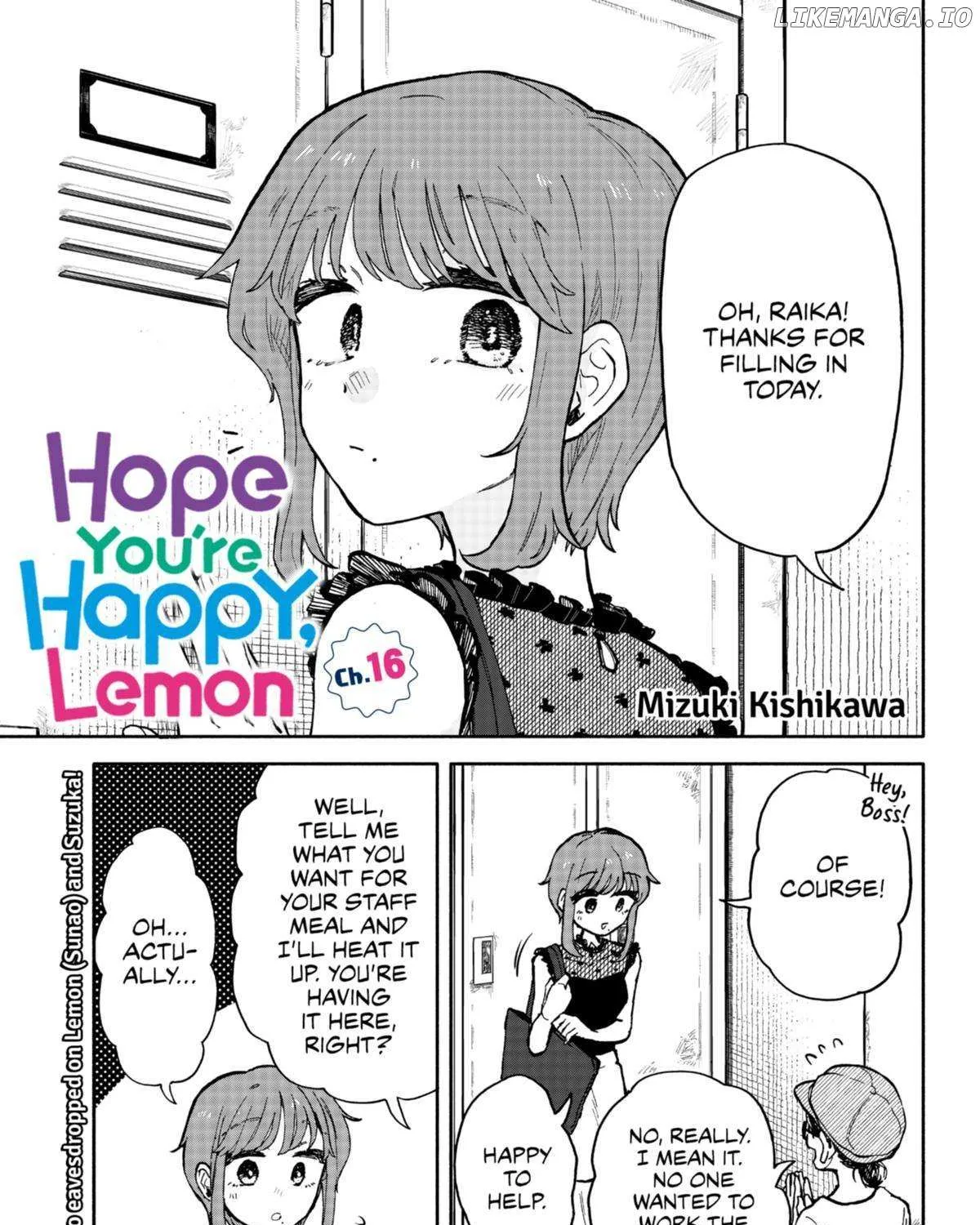 Hope You're Happy, Lemon Zinmanga X Chapter 16 Page 1