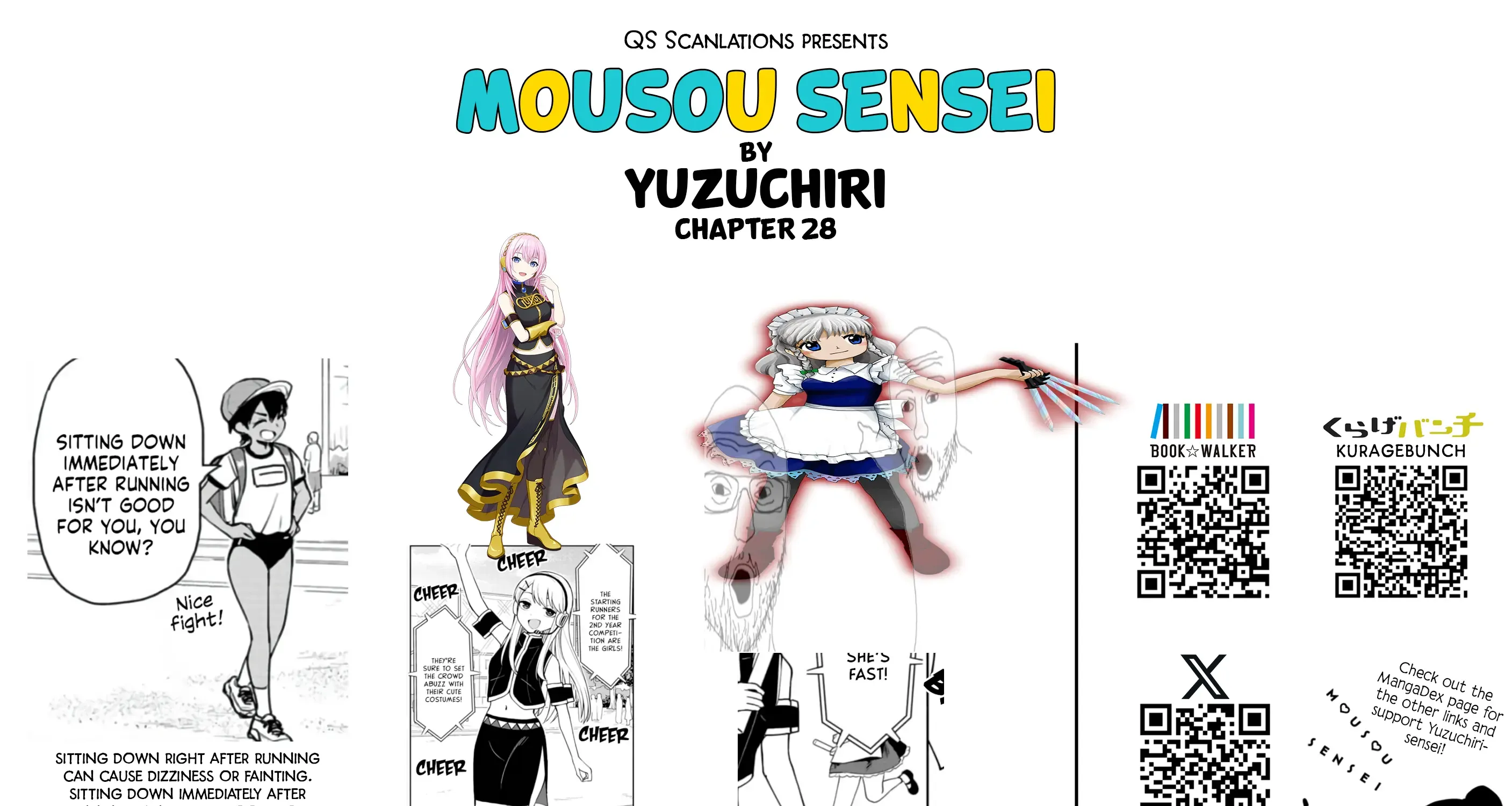 Mousou Sensei Zinmanga X Chapter 28 Page 19