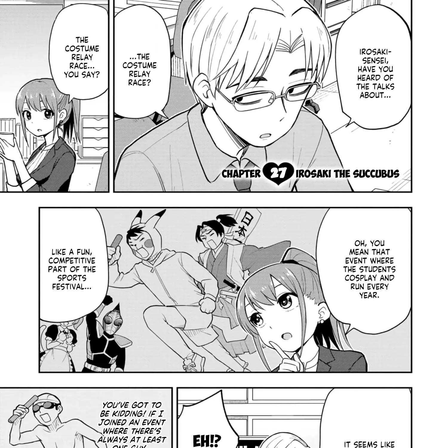 Mousou Sensei Zinmanga X Chapter 27 Page 1