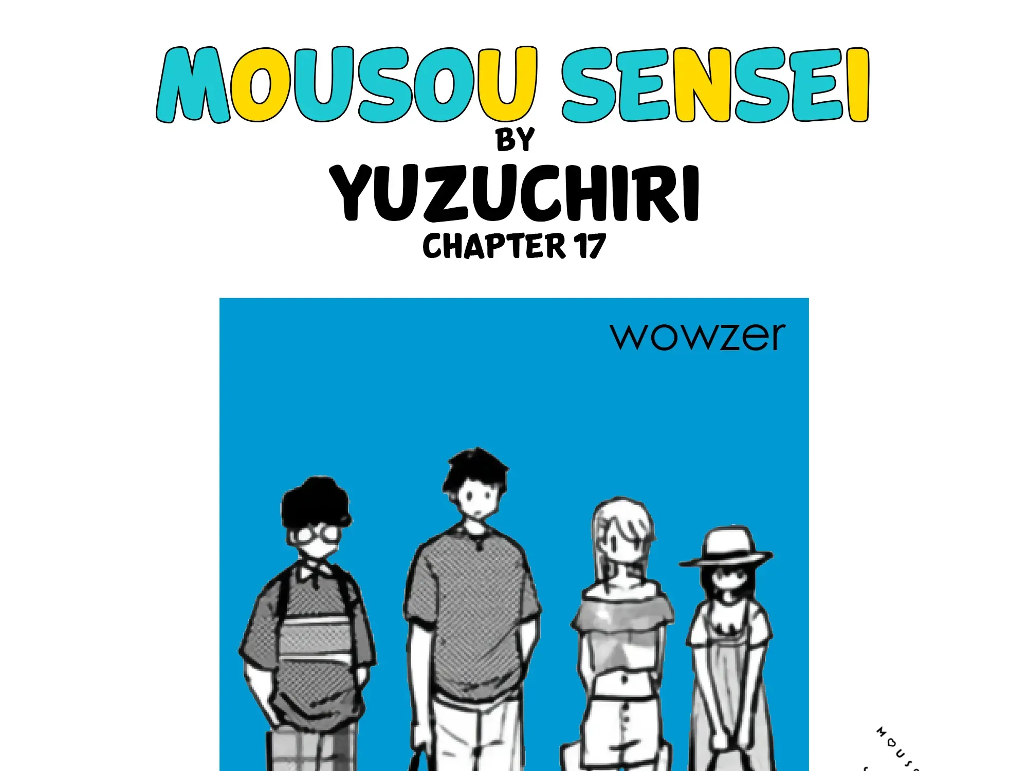 Mousou Sensei Zinmanga X Chapter 17 Page 19