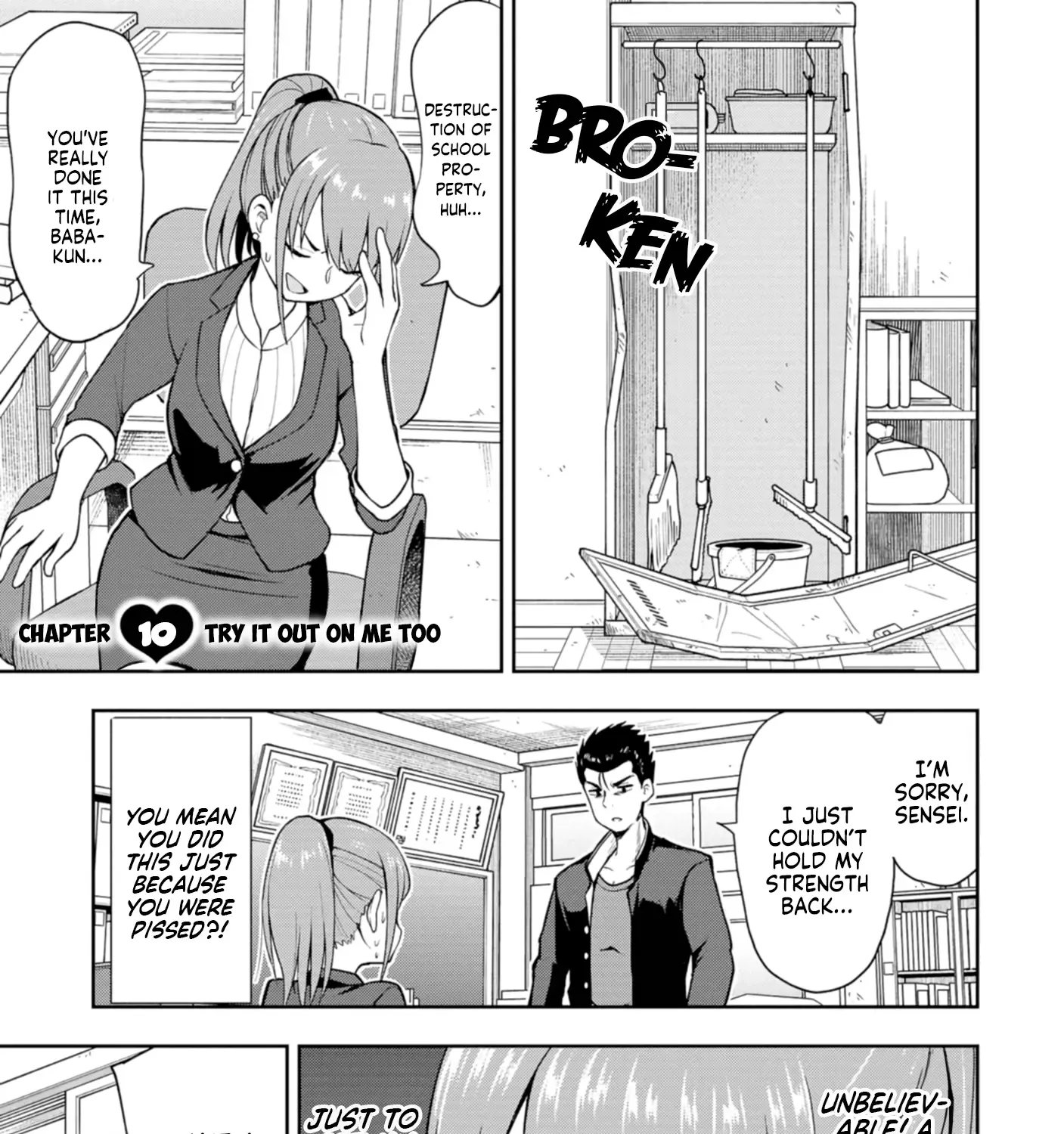 Mousou Sensei Zinmanga X Chapter 10 Page 1