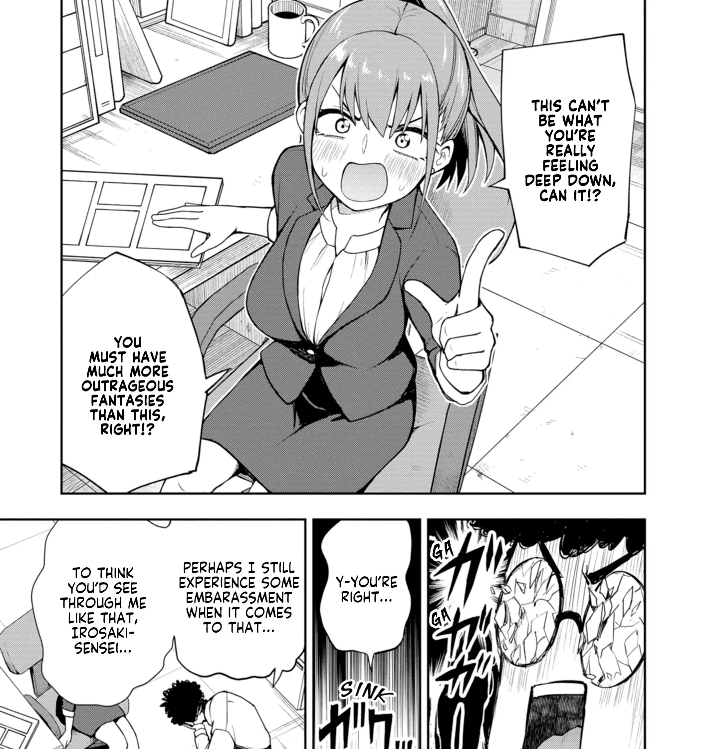 Mousou Sensei Zinmanga X Chapter 4 Page 11