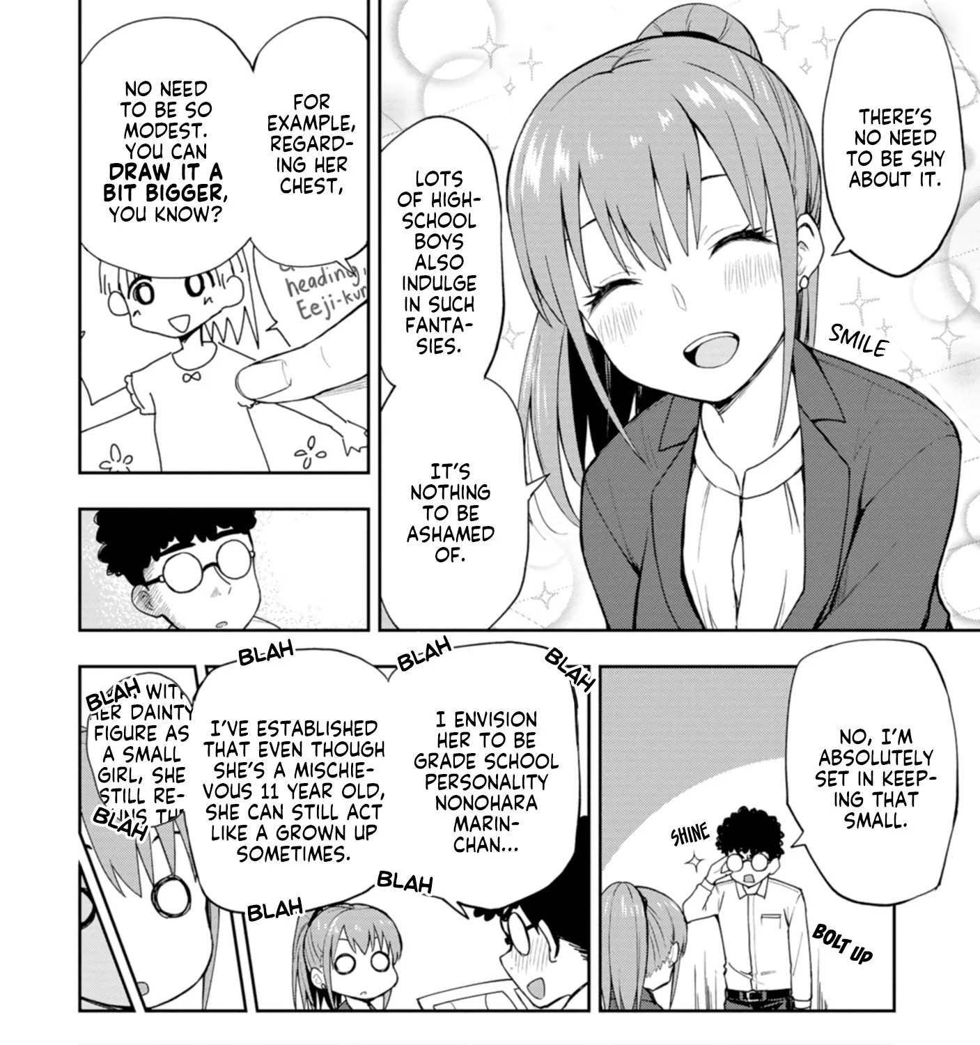 Mousou Sensei Zinmanga X Chapter 4 Page 13