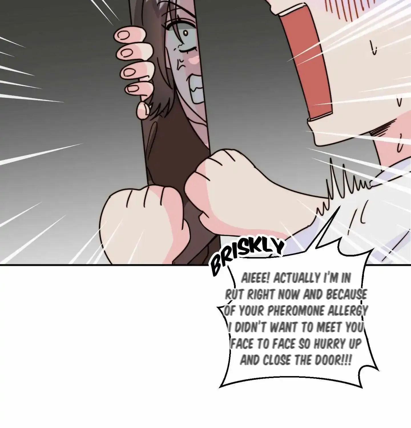 Love Rides on Pheromone Allergy Zinmanga X Chapter 4 Page 59