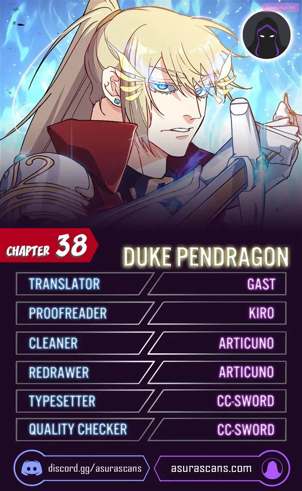 White Dragon Duke: Pendragon Zinmanga X Chapter 38 Page 1