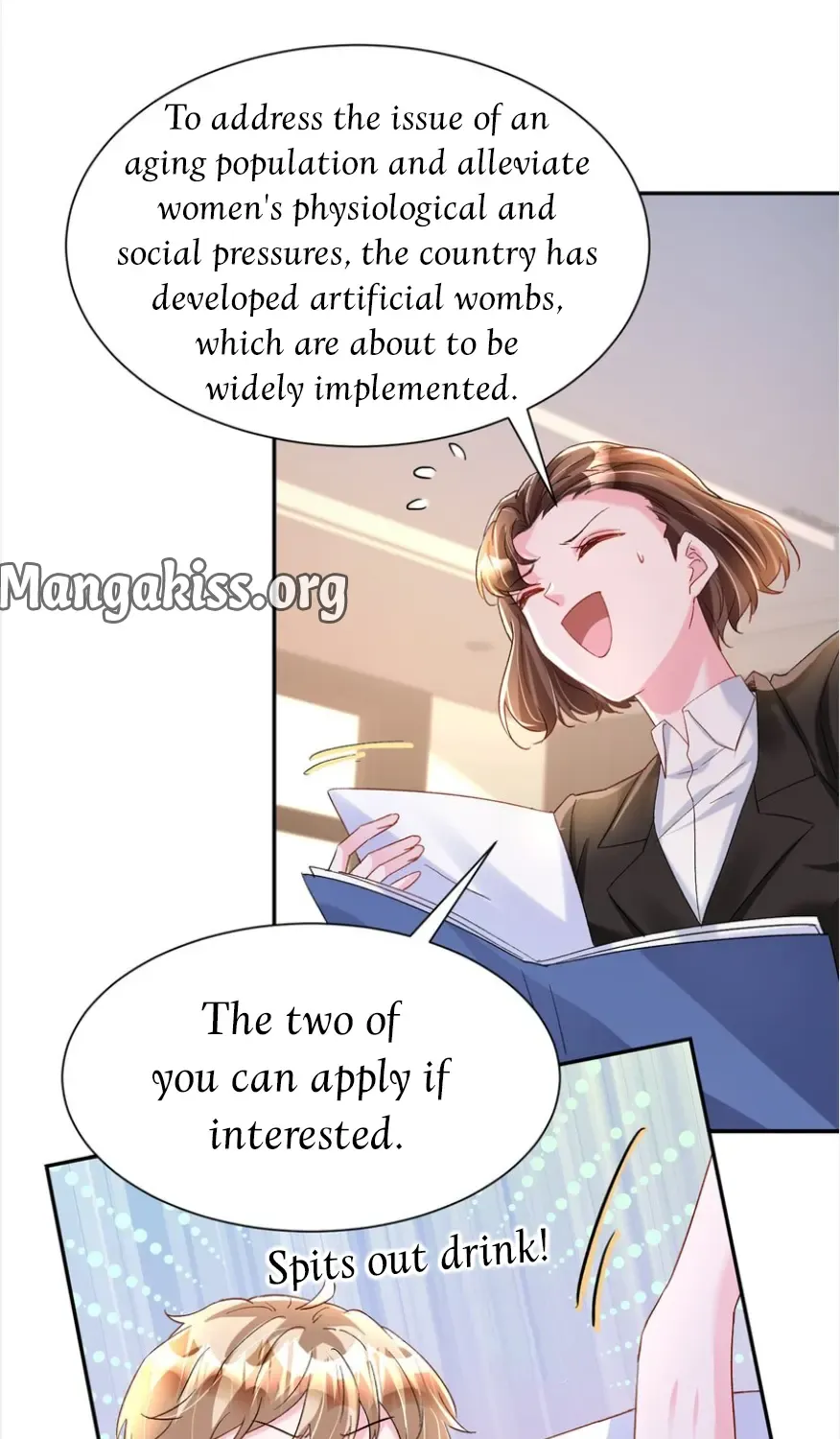 I Was Rocked To The World’S Richest Man In A Matchmaking Office Zinmanga X Chapter 296 Page 25