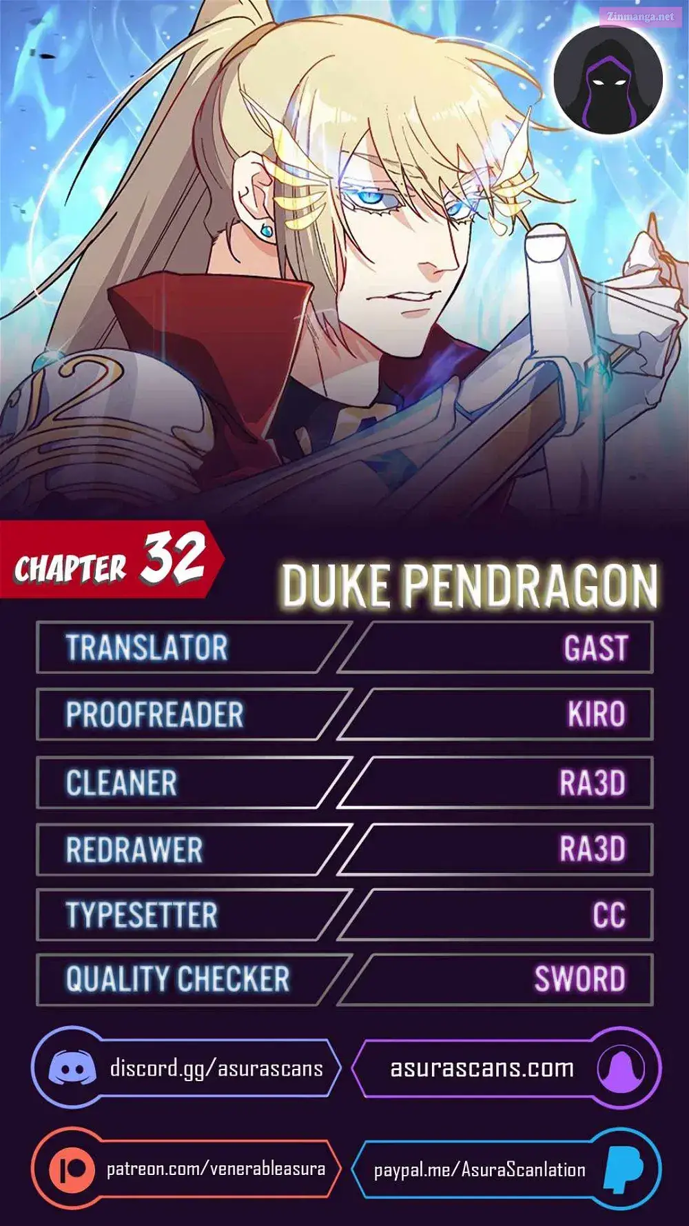 White Dragon Duke: Pendragon Zinmanga X Chapter 32 Page 1