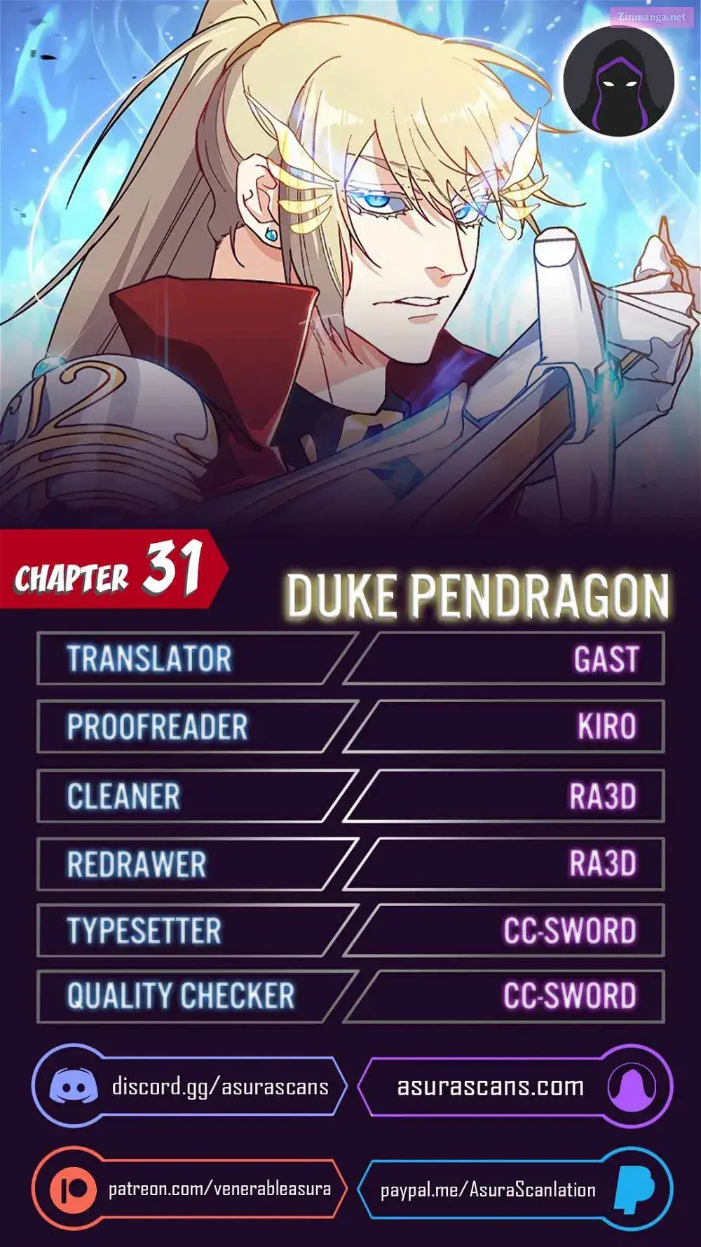 White Dragon Duke: Pendragon Zinmanga X Chapter 31 Page 1