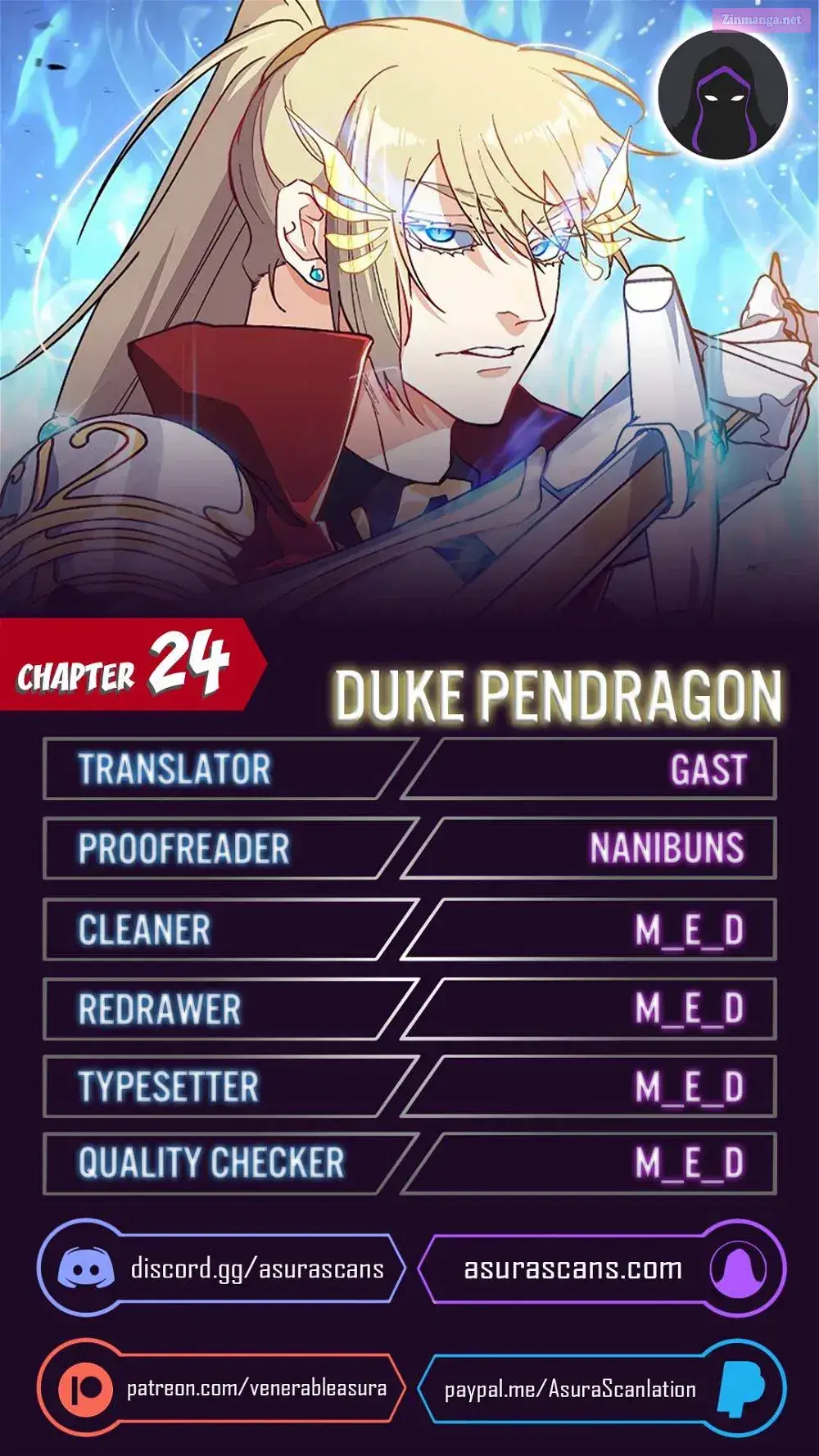 White Dragon Duke: Pendragon Zinmanga X Chapter 24 Page 1