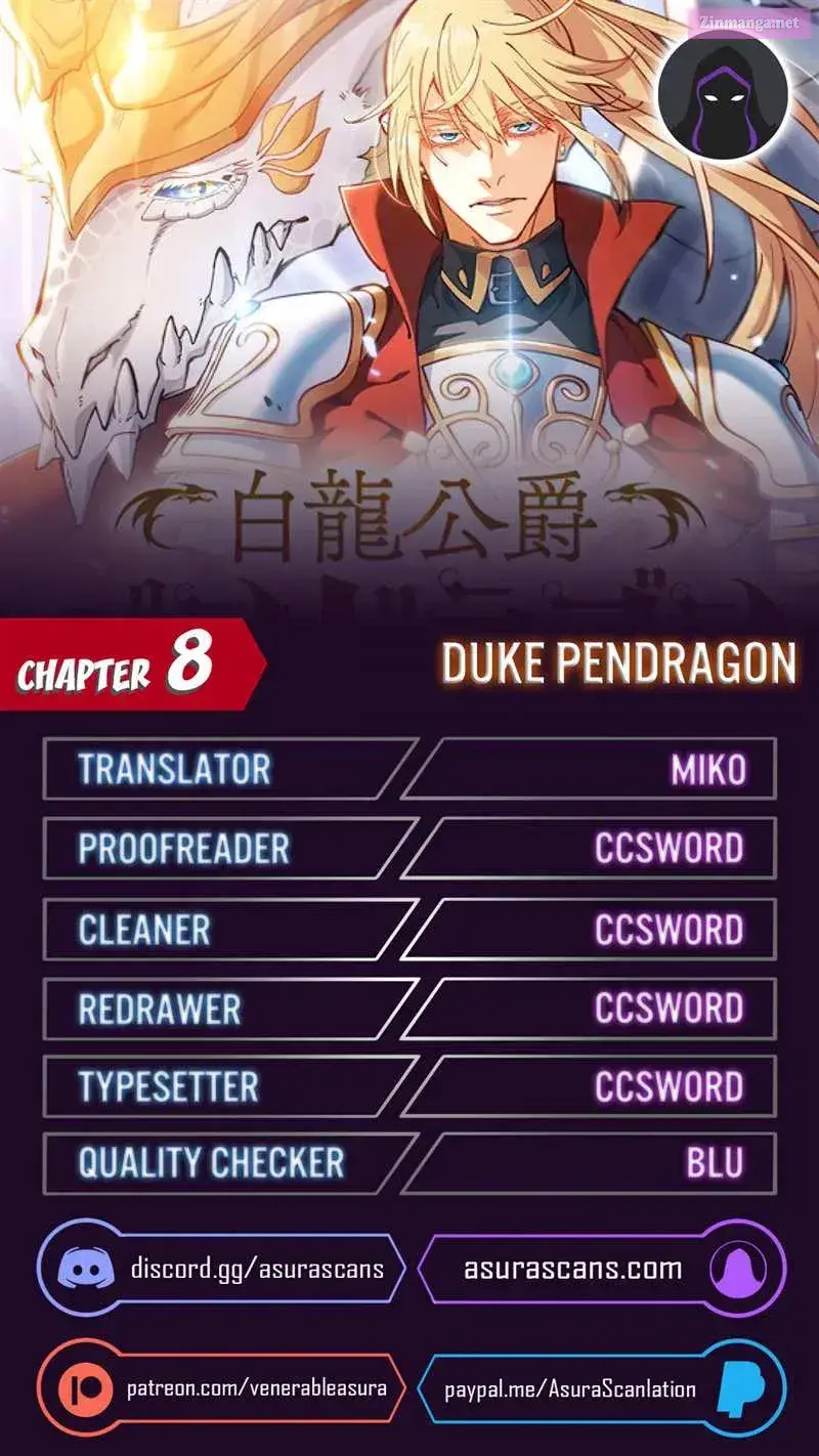 White Dragon Duke: Pendragon Zinmanga X Chapter 8 Page 1