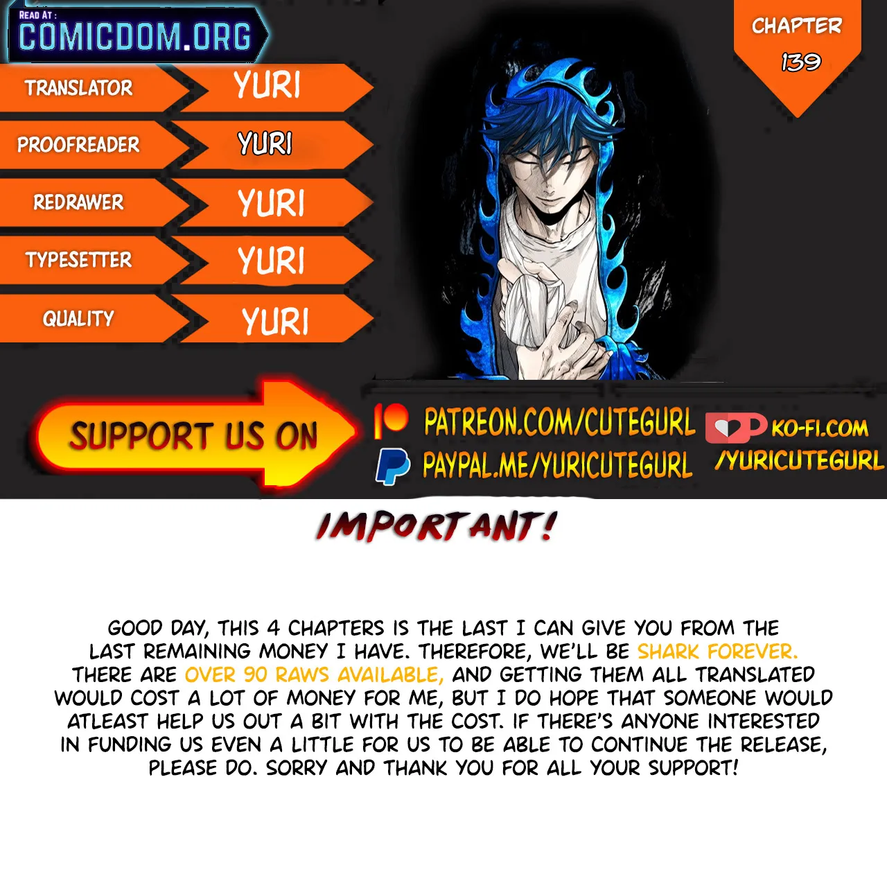 Shark Zinmanga X Chapter 139 Page 1