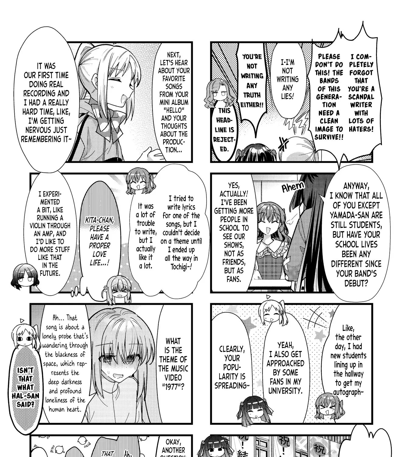 Bocchi The Rock Zinmanga X Chapter 84 Page 11