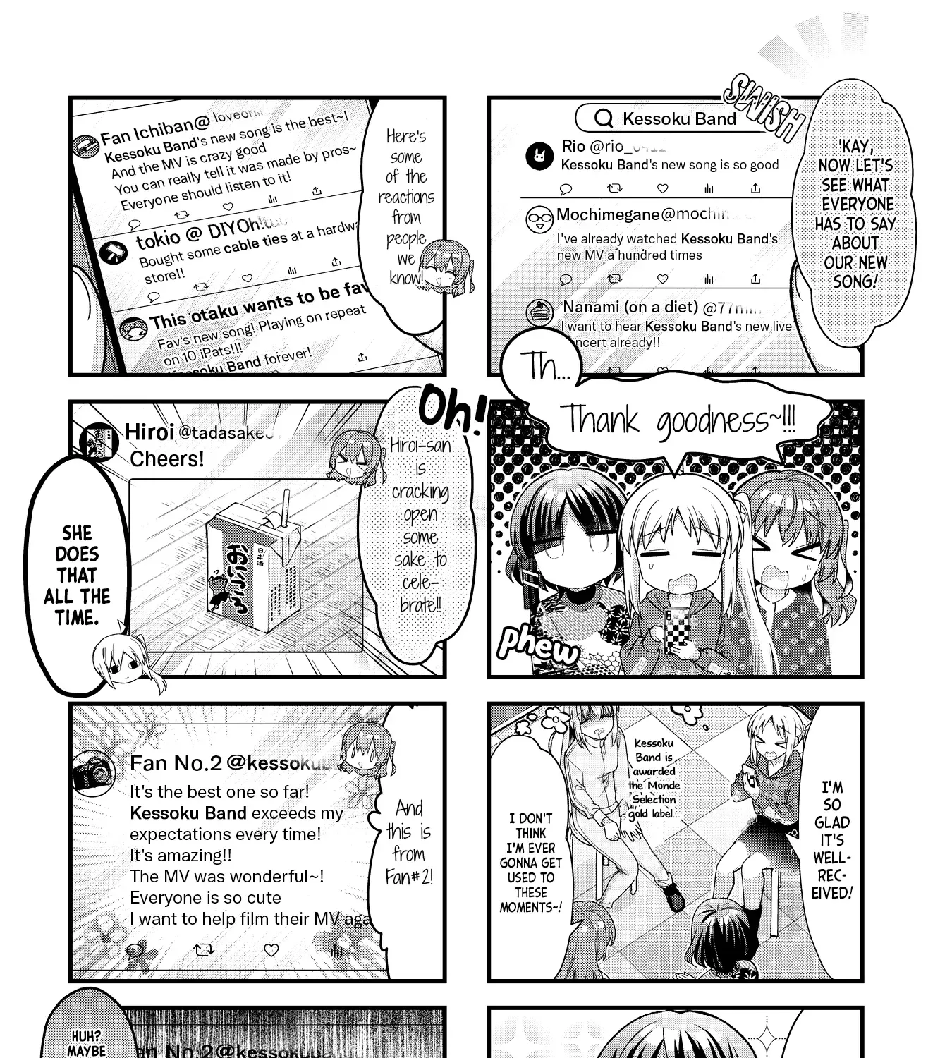 Bocchi The Rock Zinmanga X Chapter 76 Page 3