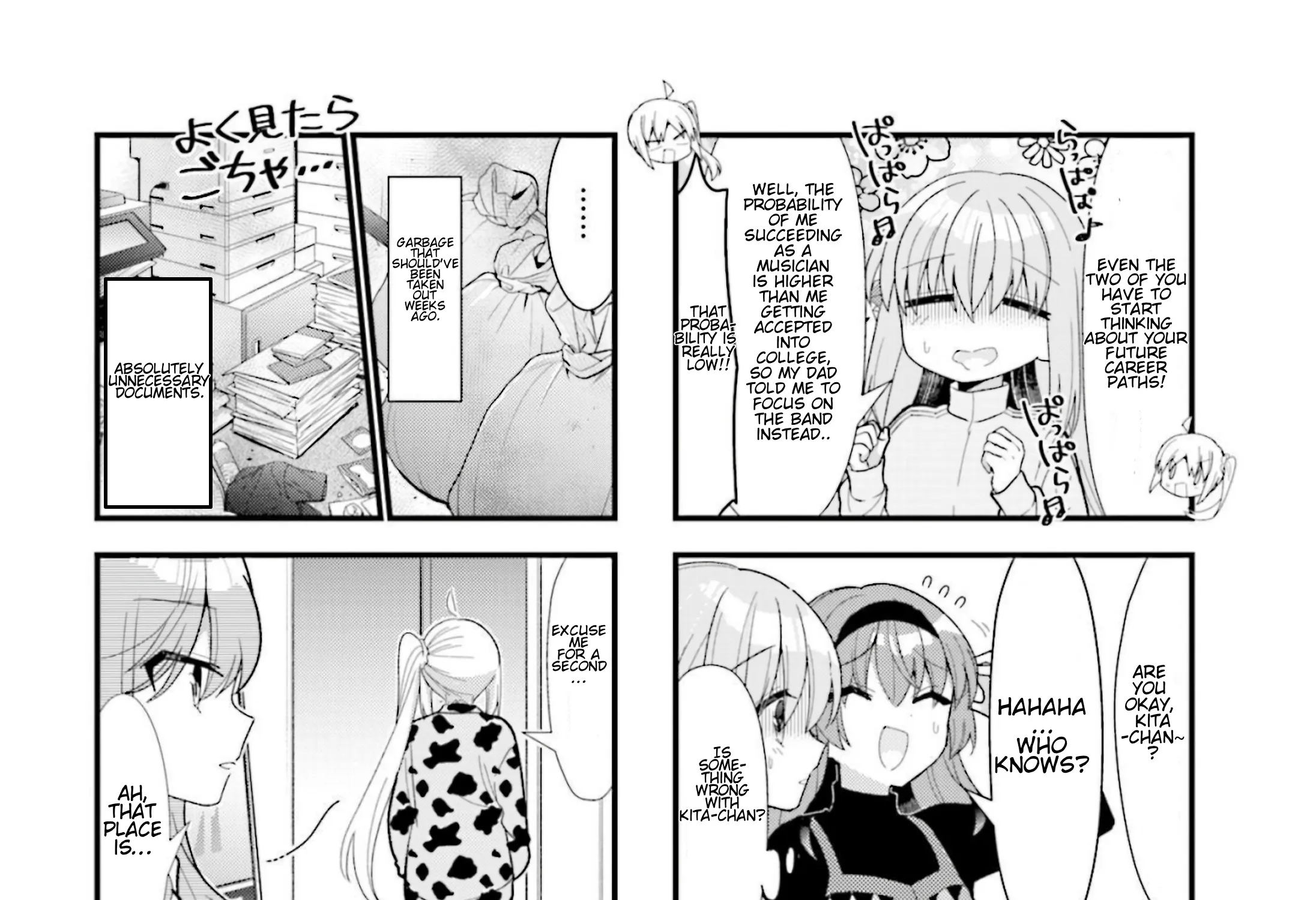 Bocchi The Rock Zinmanga X Chapter 62 Page 12