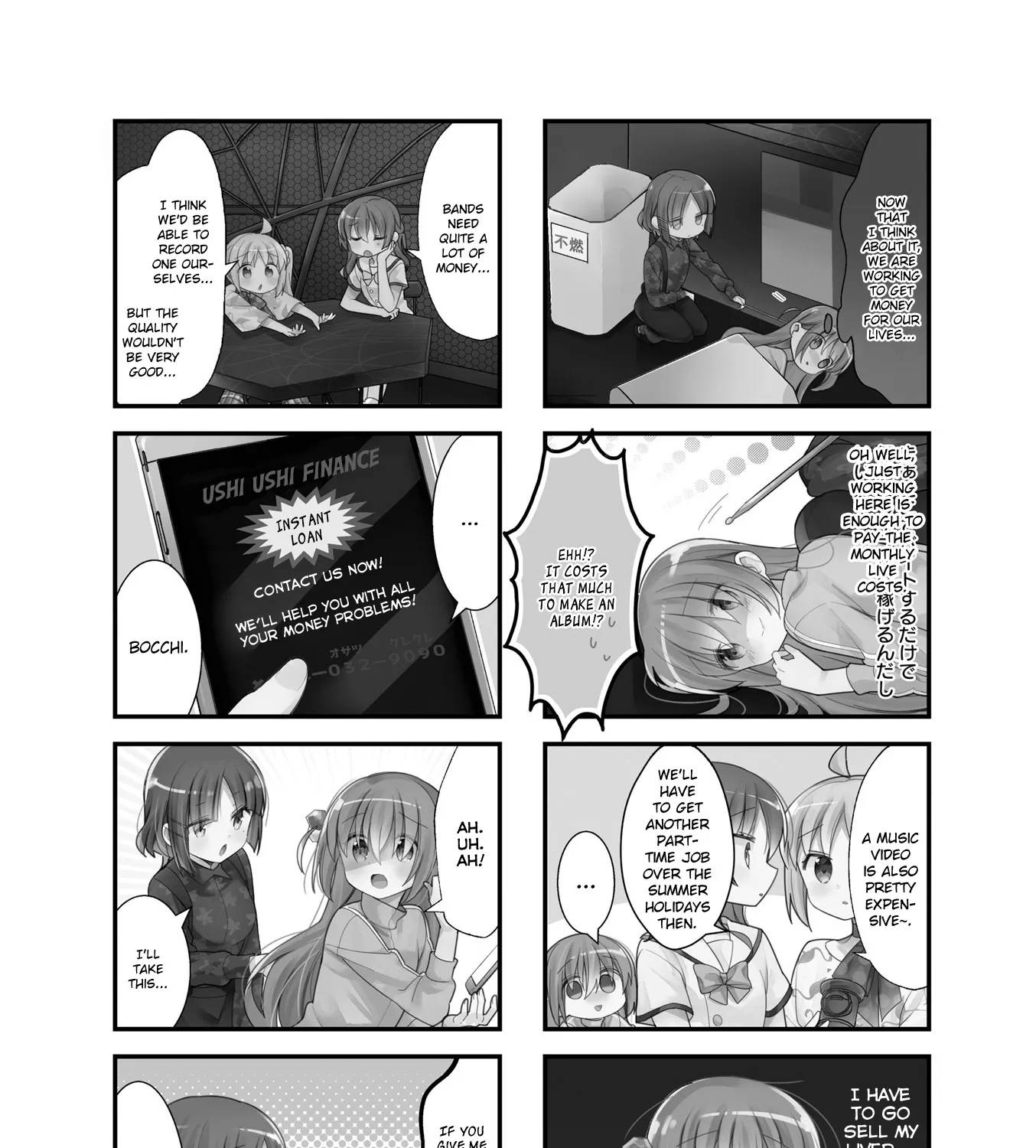 Bocchi The Rock Zinmanga X Chapter 8 Page 3
